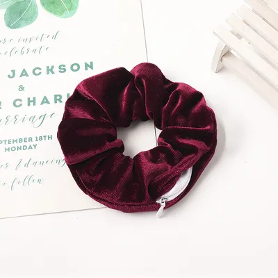 Women's Velvet Large Intestine hair circle