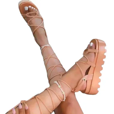 Women's Fashion Platform Strappy Sandals