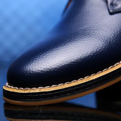 Large Size Leather Shoes Men 48 Leather British Shoes Men