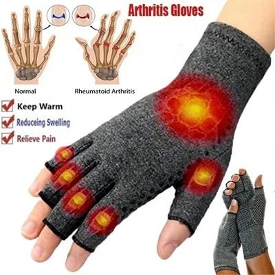 Breathable Health Care Half Finger Gloves
