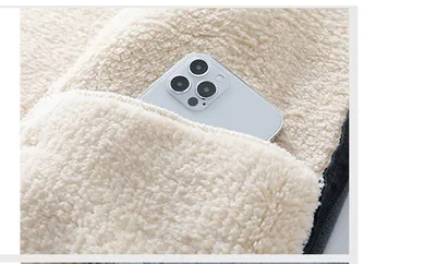 Shaker Lamb And Fleece And Thick Men's Jacket