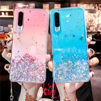 Starry sky silicone mobile phone case