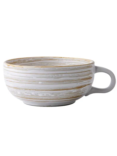 Old Time Large Retro Hand-painted Ceramic Mug