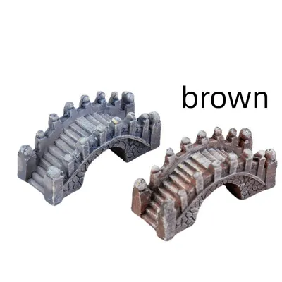 Micro Landscape Ornaments Resin Bridge Craft Ornaments