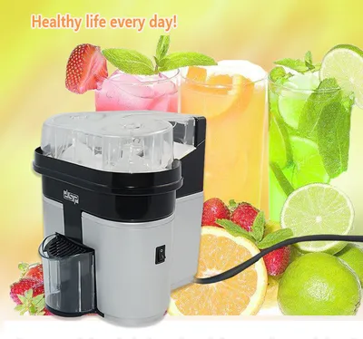 Two packed orange juice extractors