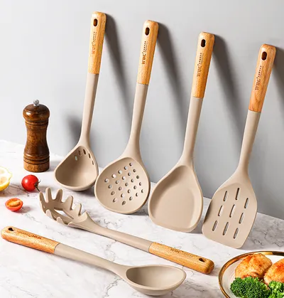 Non-stick Silicone Spatula Household High Temperature Set