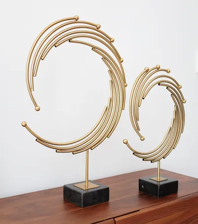 European Style Living Room Metal Craft Decoration Ornaments