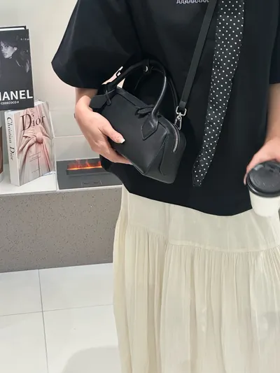 Cross-border New Top-grain Cowhide Baguette Bag, Single-shoulder Vintage Sausage Bag, Napa Leather Women's Handbag
