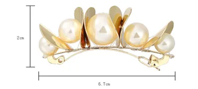 Temperament Wild Pearl Hair Clip