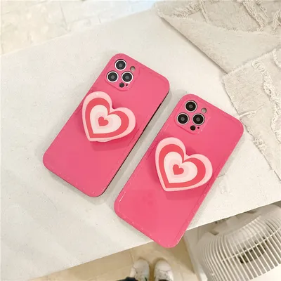 Polka Dot Love Bracket Phone Case