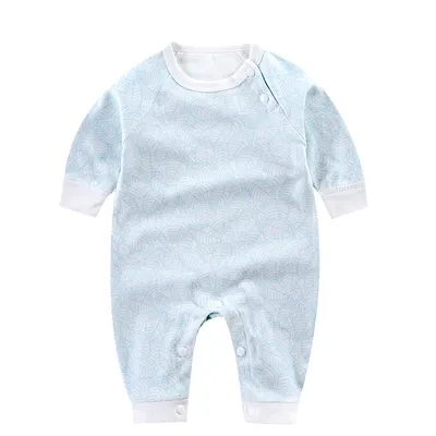 Baby Romper Long Sleeve Cartoon Printing Spring Autumn