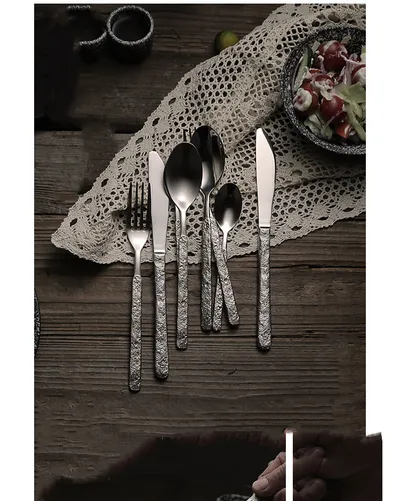 Creative Single-Sided Imitation Stone Handle Mirror