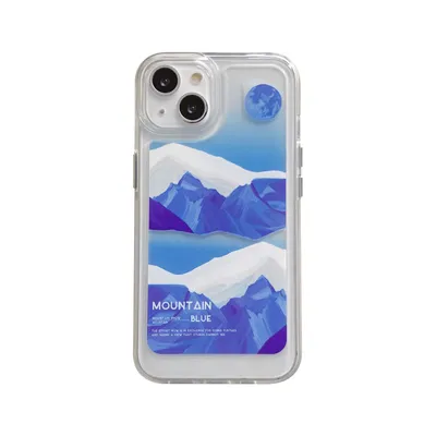 Cloud Moon Transparent Silicone Phone Case