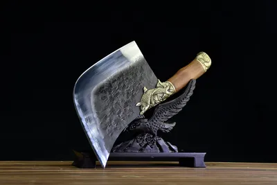 Fish Clip Steel Bone Chopping Knife In Lotus Year