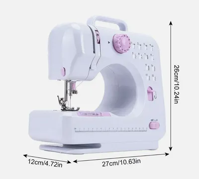 Portable Sewing Machine With 12 Stitches  Multifunctional For Beginners, Children, And Families