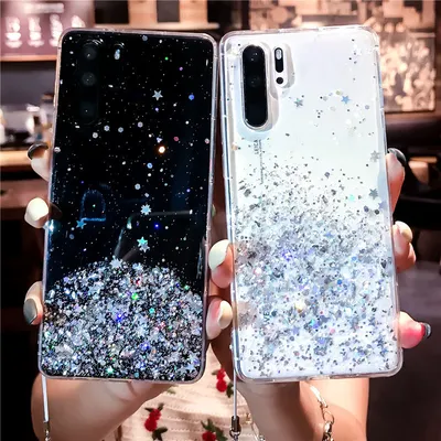 Starry sky silicone mobile phone case