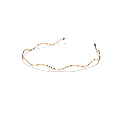 طوق شعر معدني مموج