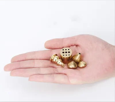Pure Copper Gourd Incense Holder Buddhist Supplies Incense And Road Supplies