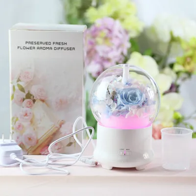 جهاز ترطيب وعلاج عطري بزهرة دائمة