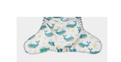 Super Absorbent Bamboo Cotton All-in-one Baby Night Cloth Diaper