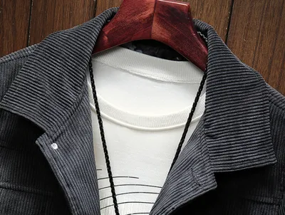 Lapel Casual Jacket Trend All-match Men's Autumn