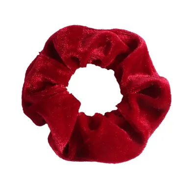 Women Hair Scrunchies Vintage Velvet  For Girls Ponytail Holder Rubber Bands Hair Ties Accessories