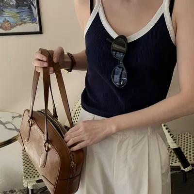 Simple Retro Temperament Women's Casual Camisole
