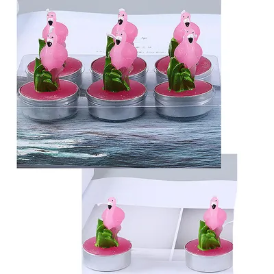 Only 6 Craft Candles And Less Smoke Decoration.