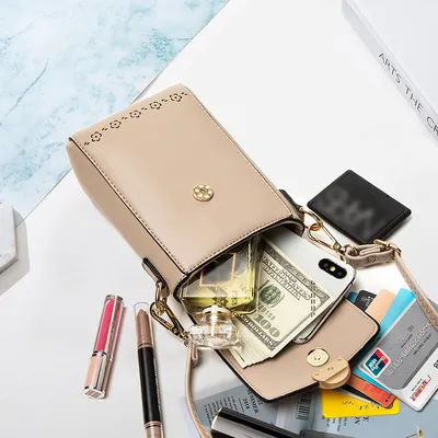 Multifunctional vertical mobile phone bag