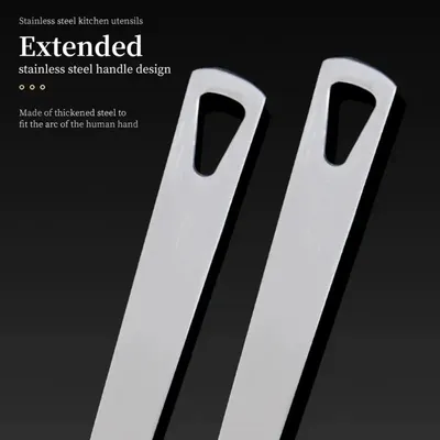 High Quality 5-piece Cooking Utensil Set - Stainless Steel Handle And Nylon Faucet, Non Stick Pan, Heat-resistant, Suitable For Home Use, Kitchen Gift, USPS Shipping, Supports Self Pickup
