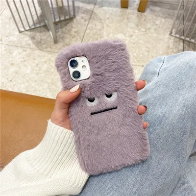 Fashion Simple Plush Phone Case Cover