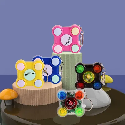 Mini Handheld Game Console Memory Game Console Keychain