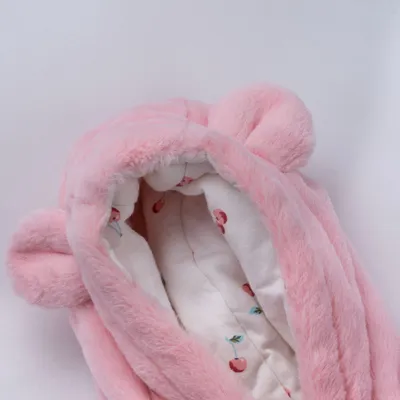 One Piece Baby Romper Winter Thickening Go Out