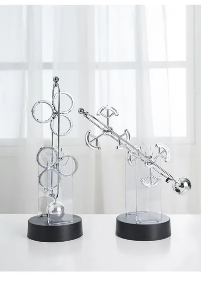 Creative Personality Newton Pendulum Permanent Motion Instrument Studio Shelf Decoration Nordic TV Cabinet Decoration Crafts