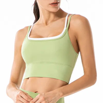 Women Gathering Beautiful Back Yoga Camisole