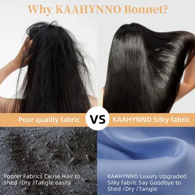 Silk Bonnet, Satin Hair Bonnet For Sleeping For Wavy Curly Natural Hair