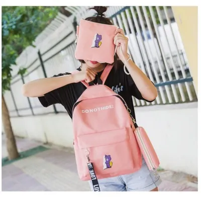 Women Backpack School Bag Beg Sekolah