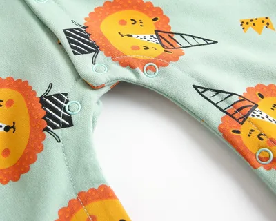 Baby Clothes Cartoon Long-Sleeved Romper