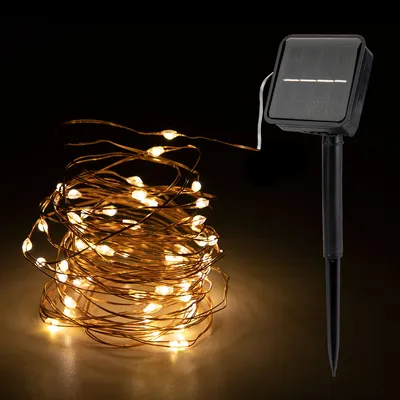 مصباح نحاسي يعمل بالطاقة الشمسية بتقنية LED