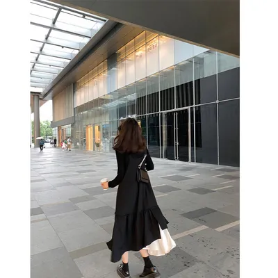 New Design Style Temperament Fan Dress