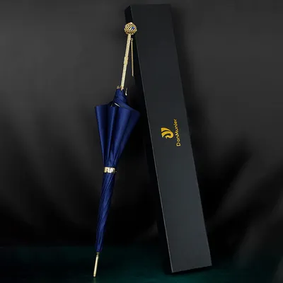 Linglong Ball Solid Color Design Art Craft Umbrella