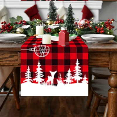 Christmas Decoration Couplet Hanging Cloth