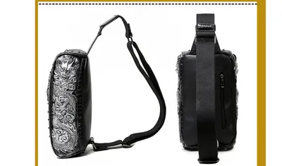Euramerican Wind Single Shoulder Oblique Cross Chest bag