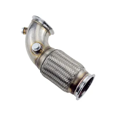 Double Layer Braided Bellows Oxygen Sensor Interface