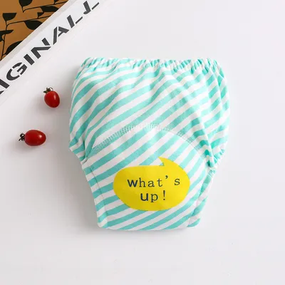 Cotton diaper pocket baby learning pants pull-up pants