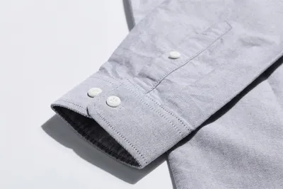 Autumn And Winter Men's Long-sleeved Casual Solid Color Shirt