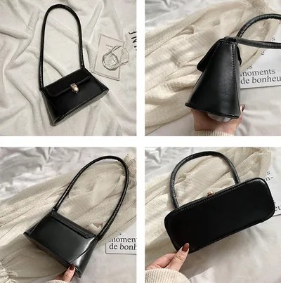 French niche retro armpit bag
