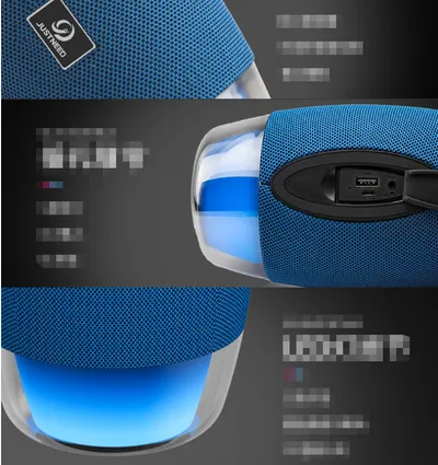Speaker subwoofer ambient light