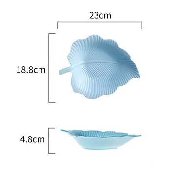 Ceramic Snack Plate For Creative Home Use
