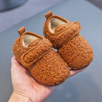 Creative Solid Color Bag Root Non-slip Baby Soft Sole Toddler Shoes